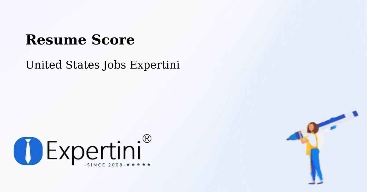 Resume Score & Job Description Match Tool – Robstown - United States Jobs Expertini