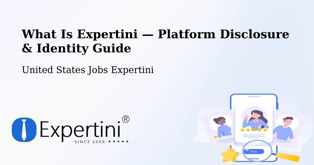 What Is Expertini — Platform Disclosure & Identity Guide – Robstown